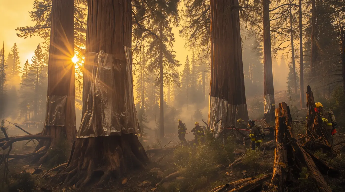 Sierra National Forest's Fire 2025
